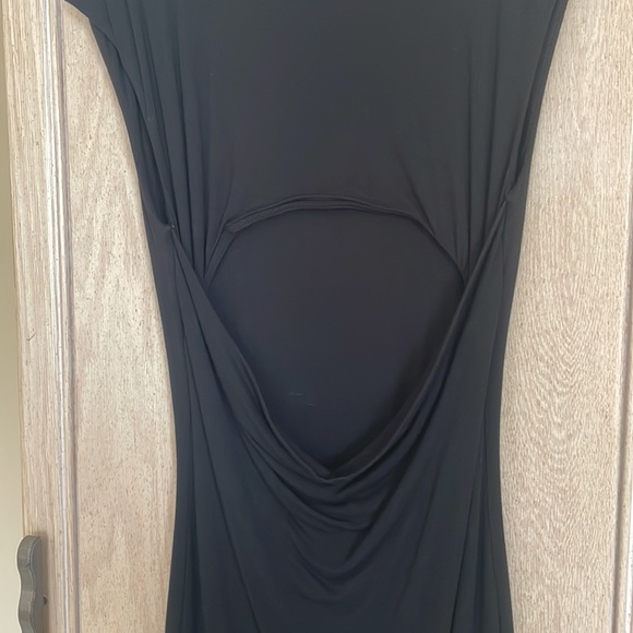 NWT Laundry by Shelli Siegal Midi Black Dress - Picture 10 of 10